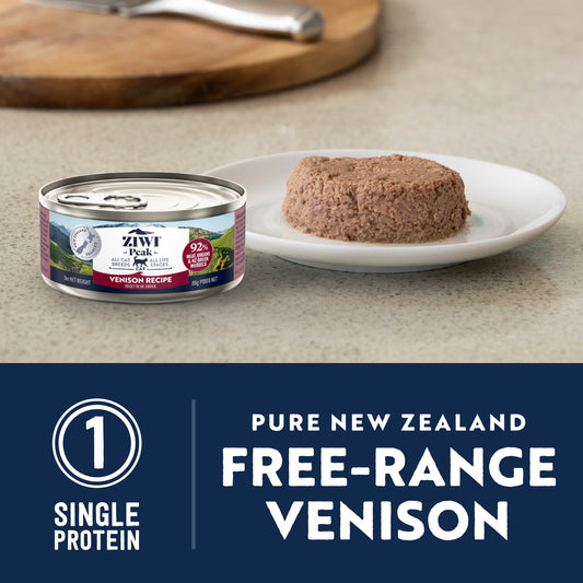 ZIWI Peak® Can Original Series Venison Recipe for cats