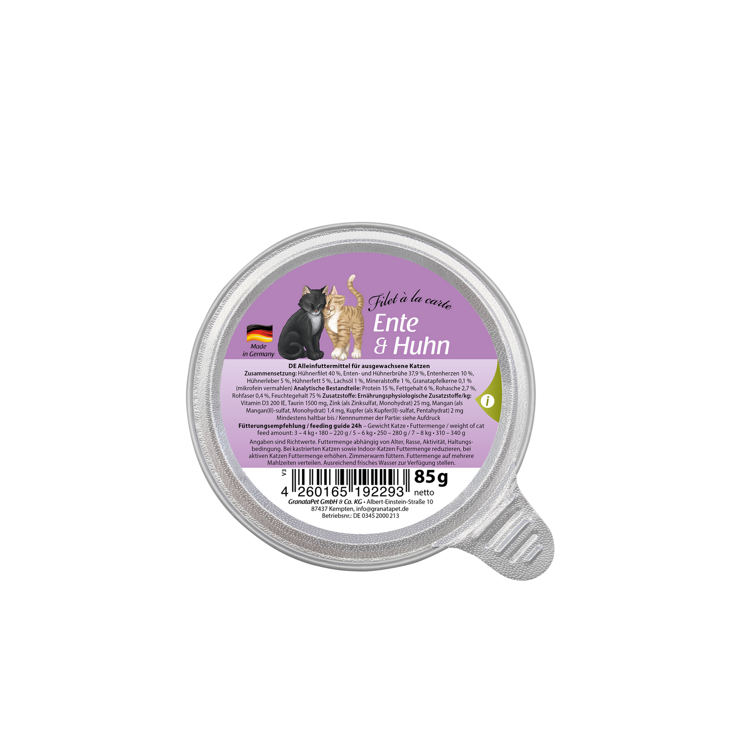 GranataPet Filet à la carte - Duck & Chicken