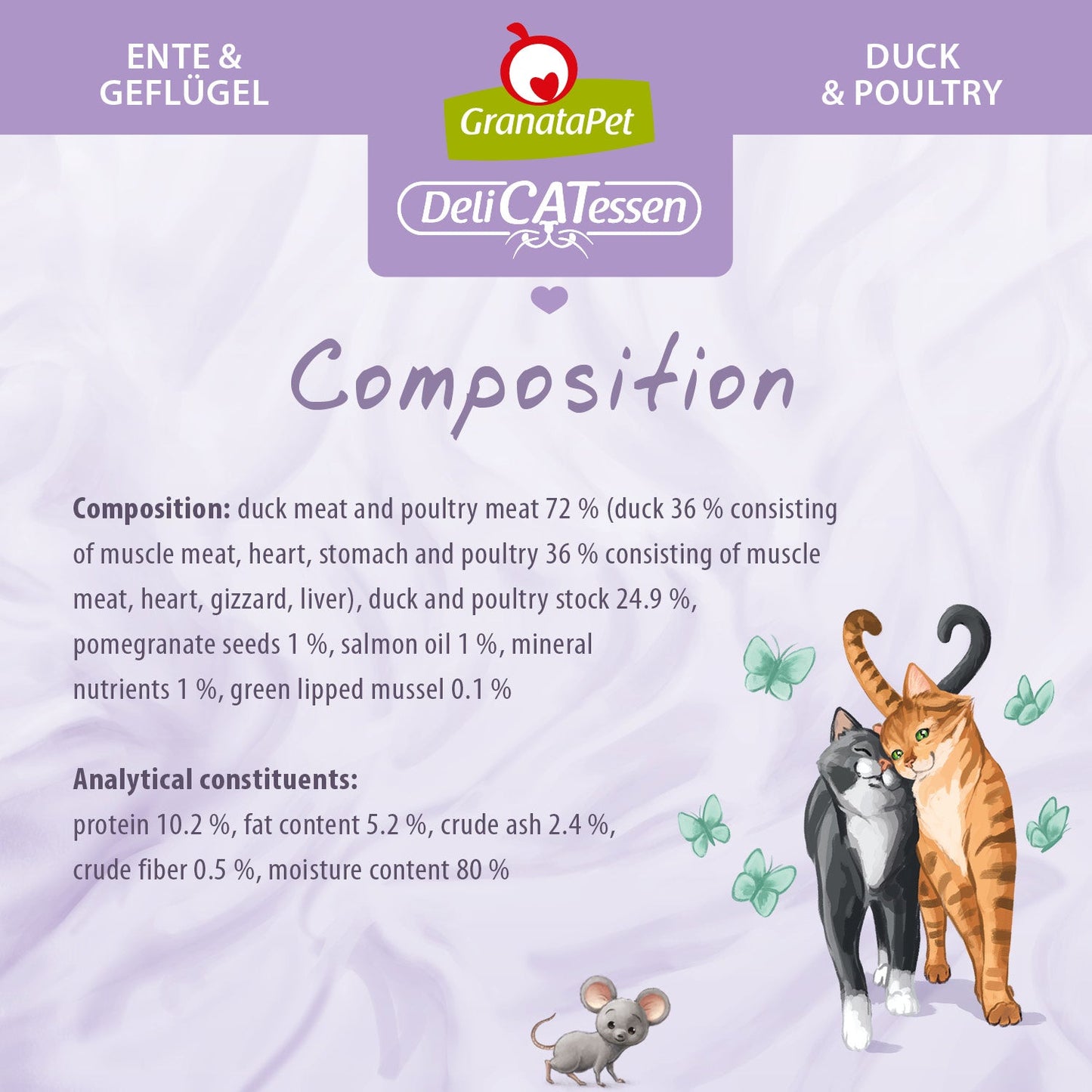 GranataPet DeliCATessen Cat Wet Food - Duck & Poultry