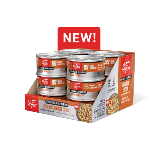 Origen Cat Chunks and Shreds Original Entree