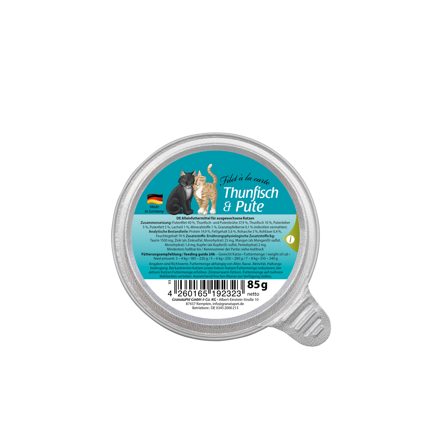 GranataPet Filet à la carte - Tuna & Turkey