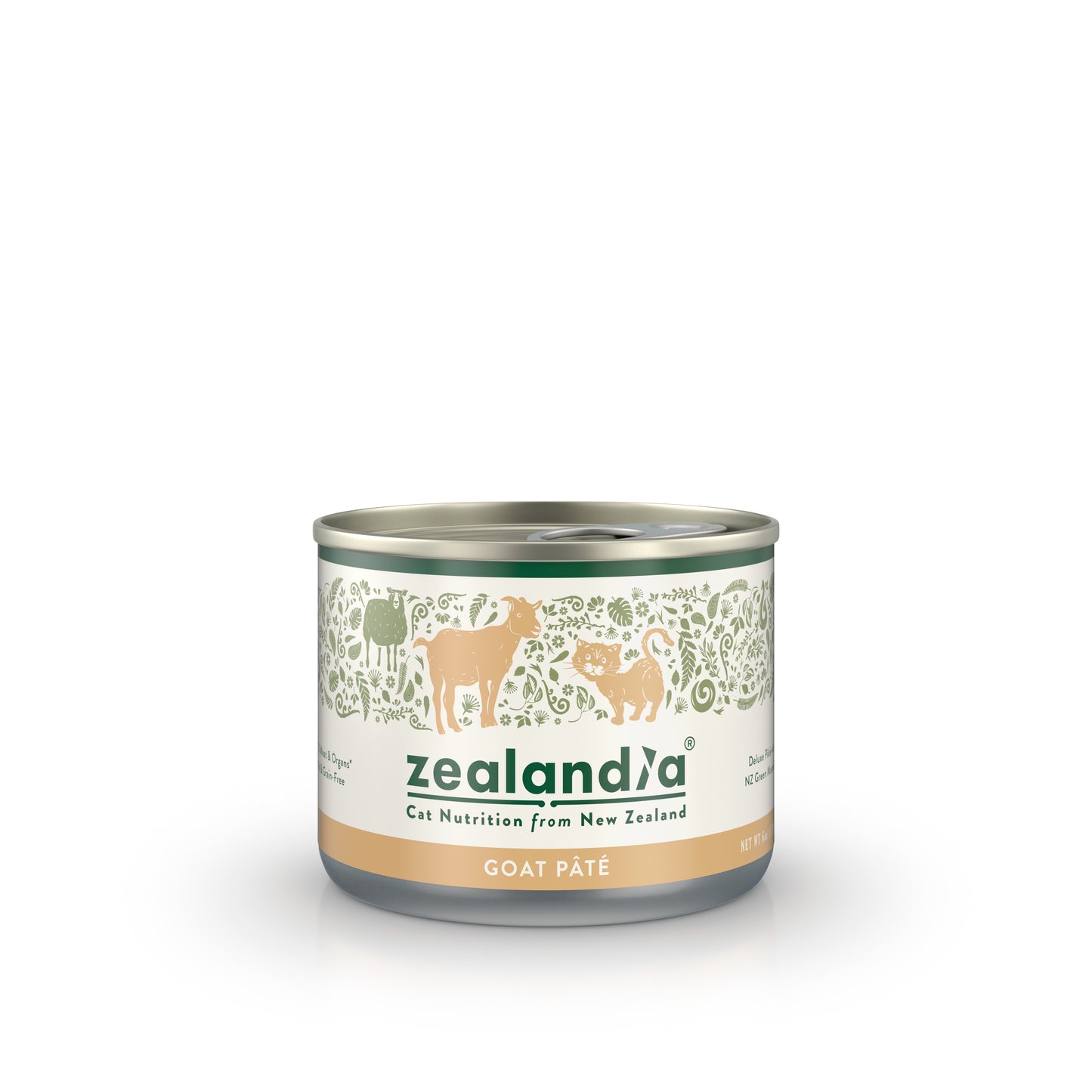Zealandia Deluxe Goat Pâté Adult Cat Food