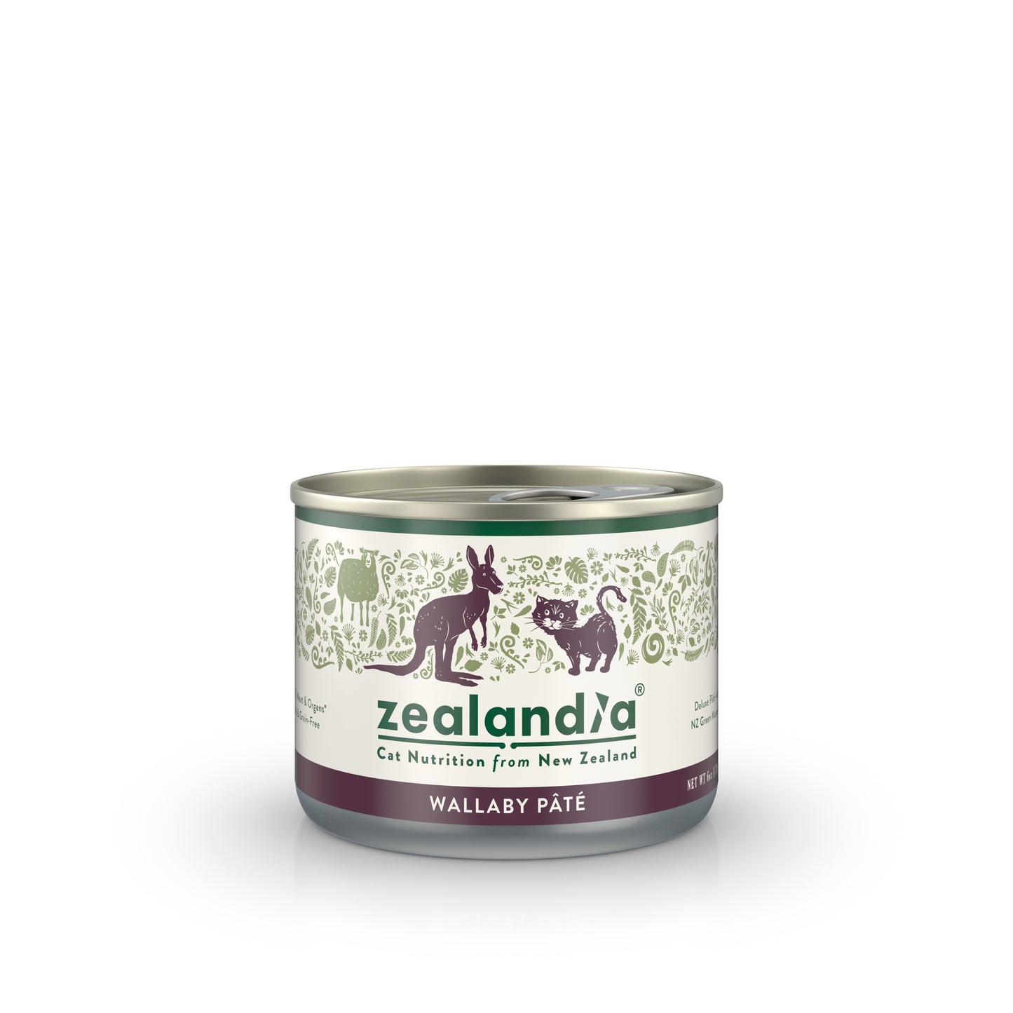 Zealandia Deluxe Wallaby Pâté Adult Cat Food
