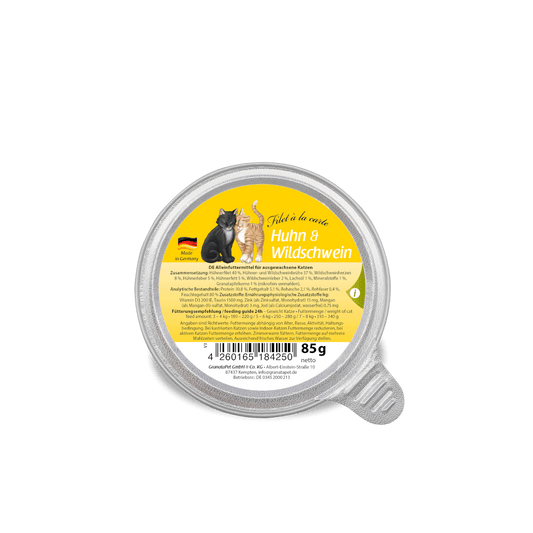 GranataPet Filet à la carte - Wild Boar and Chicken