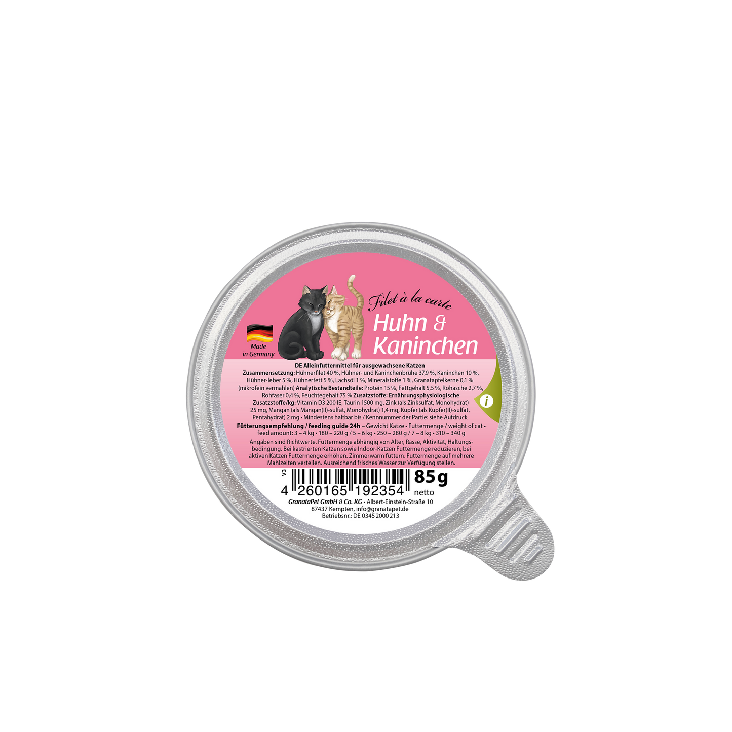 GranataPet Filet à la carte - Chicken & Coney