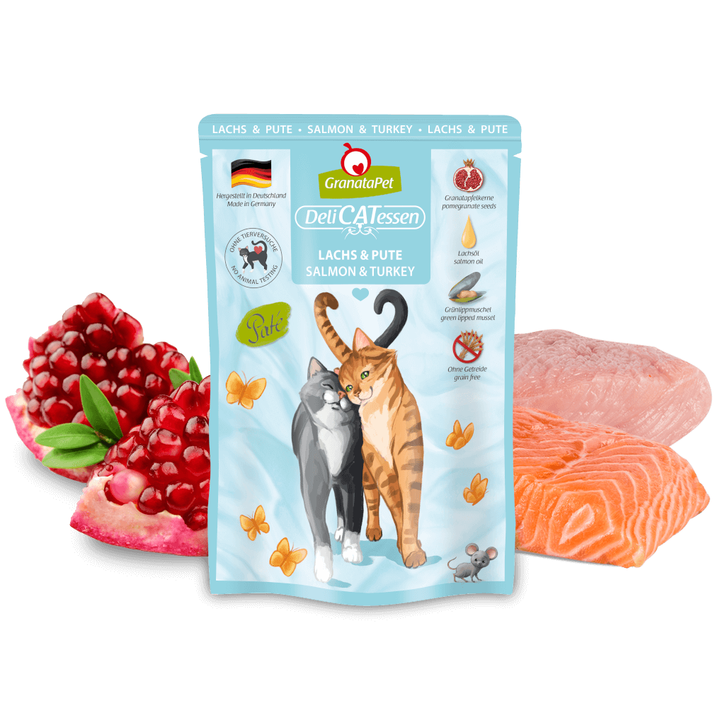 GranataPet DeliCATessen Cat Wet Food - Salmon & Turkey