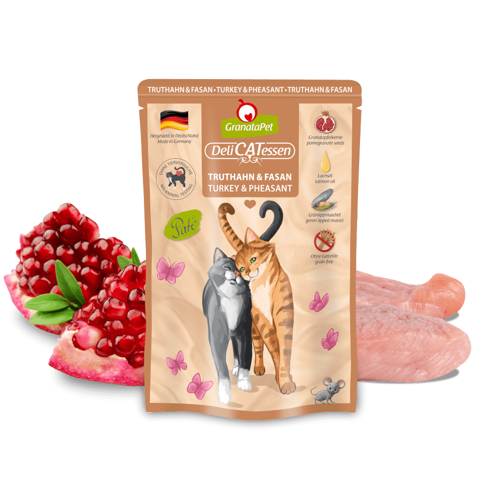 GranataPet DeliCATessen Cat Wet Food - Turkey & Pheasant