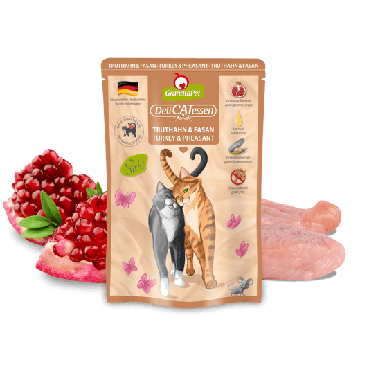 GranataPet DeliCATessen Cat Wet Food - Turkey & Pheasant