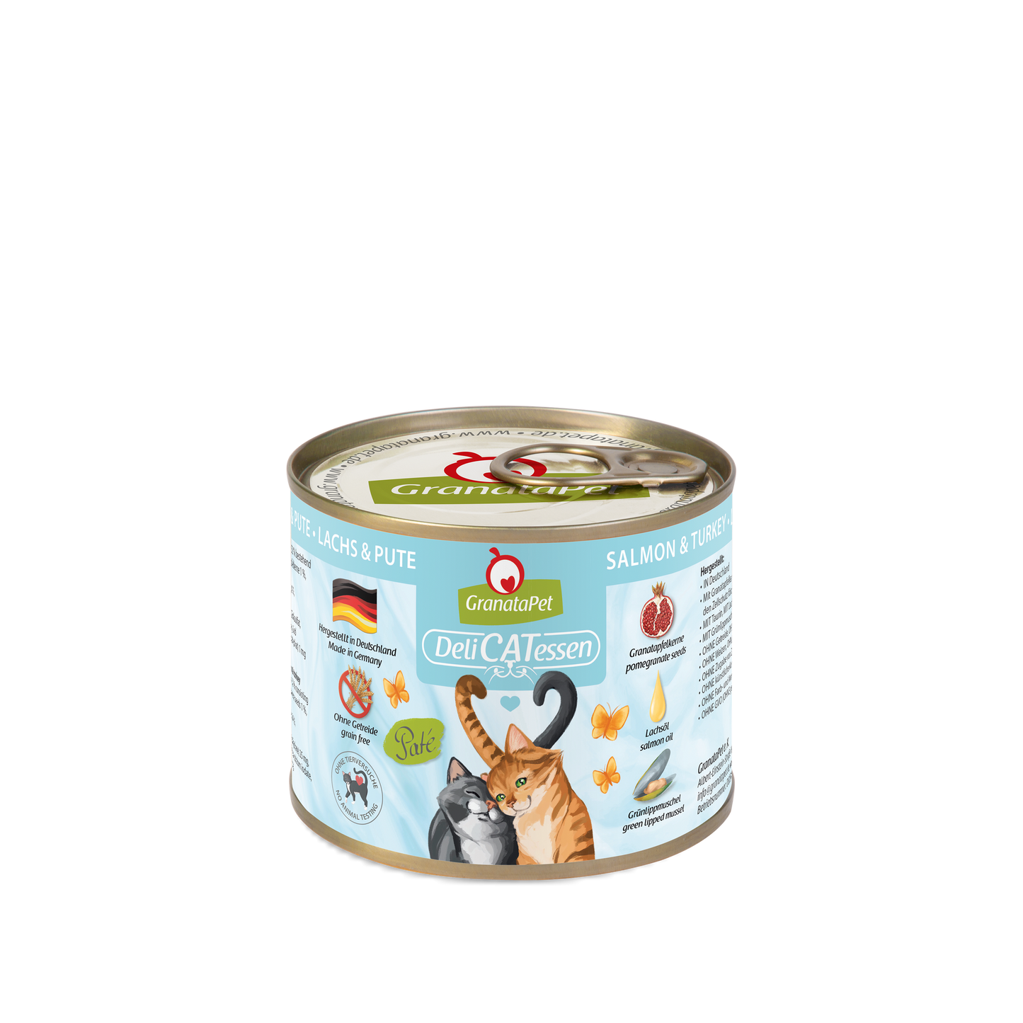 GranataPet DeliCATessen Cat Wet Food - Salmon & Turkey