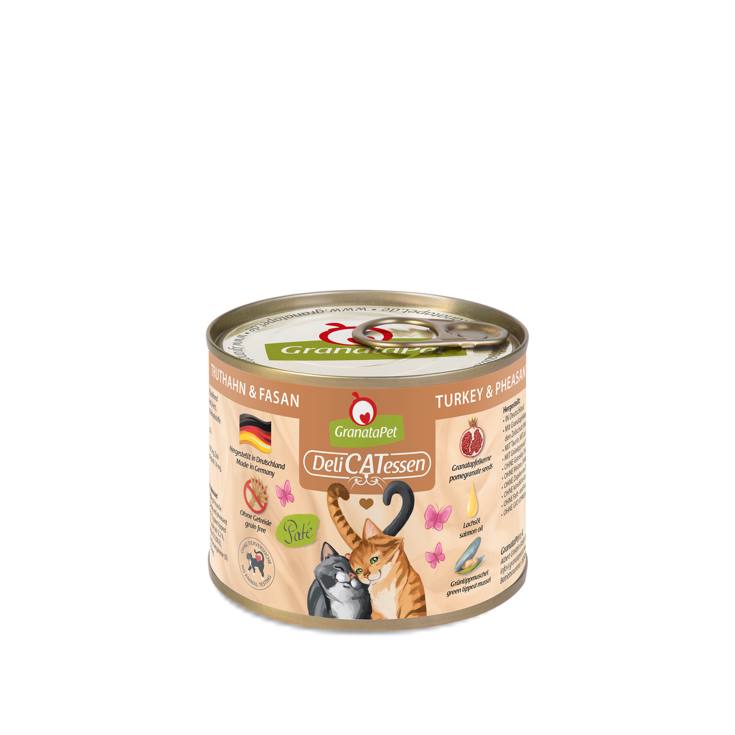 GranataPet DeliCATessen Cat Wet Food - Turkey & Pheasant