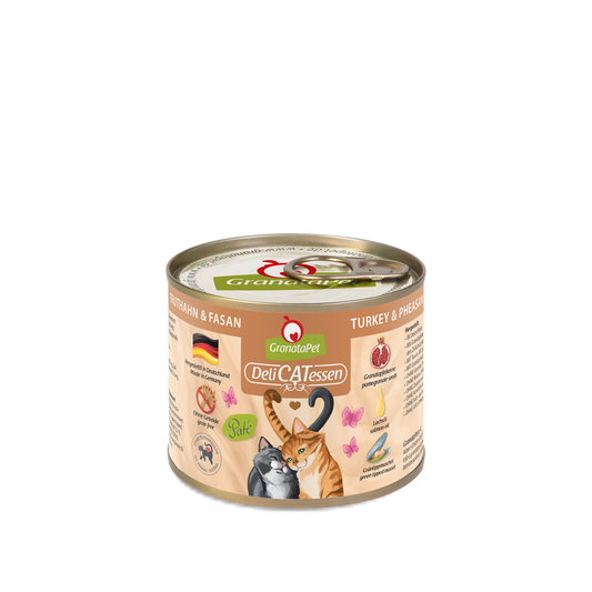 GranataPet DeliCATessen Cat Wet Food - Turkey & Pheasant