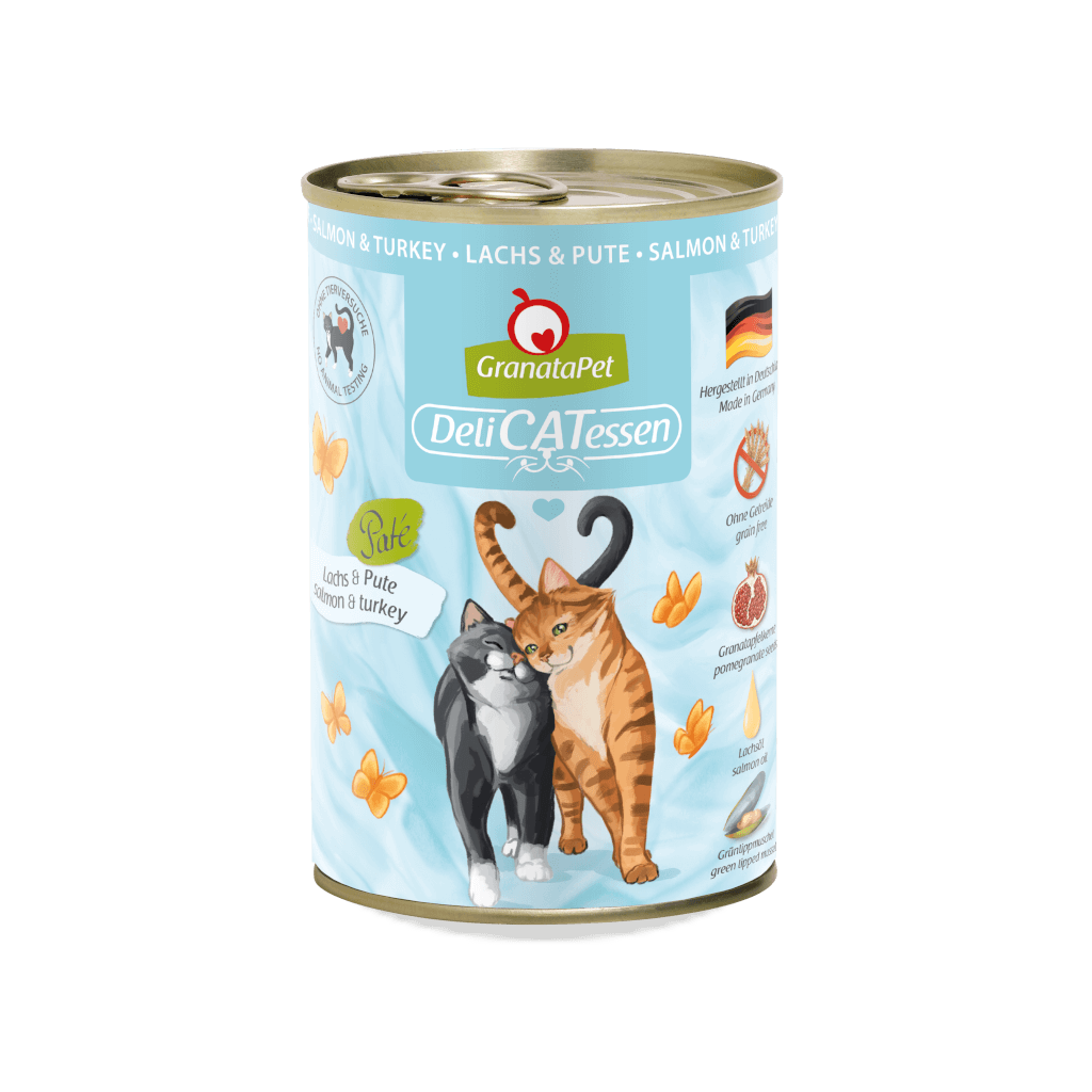 GranataPet DeliCATessen Cat Wet Food - Salmon & Turkey