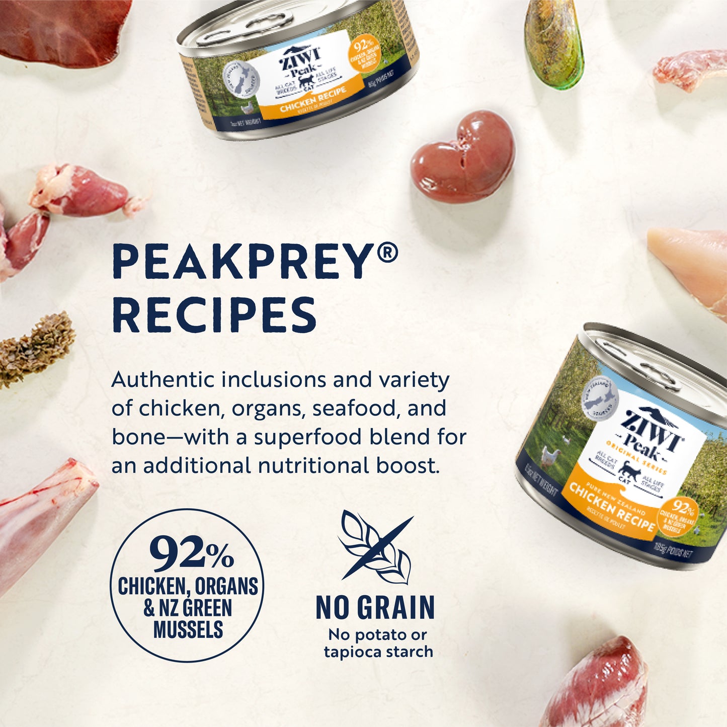 ZIWI Peak® Can Original Series Chicken Recipe for cats