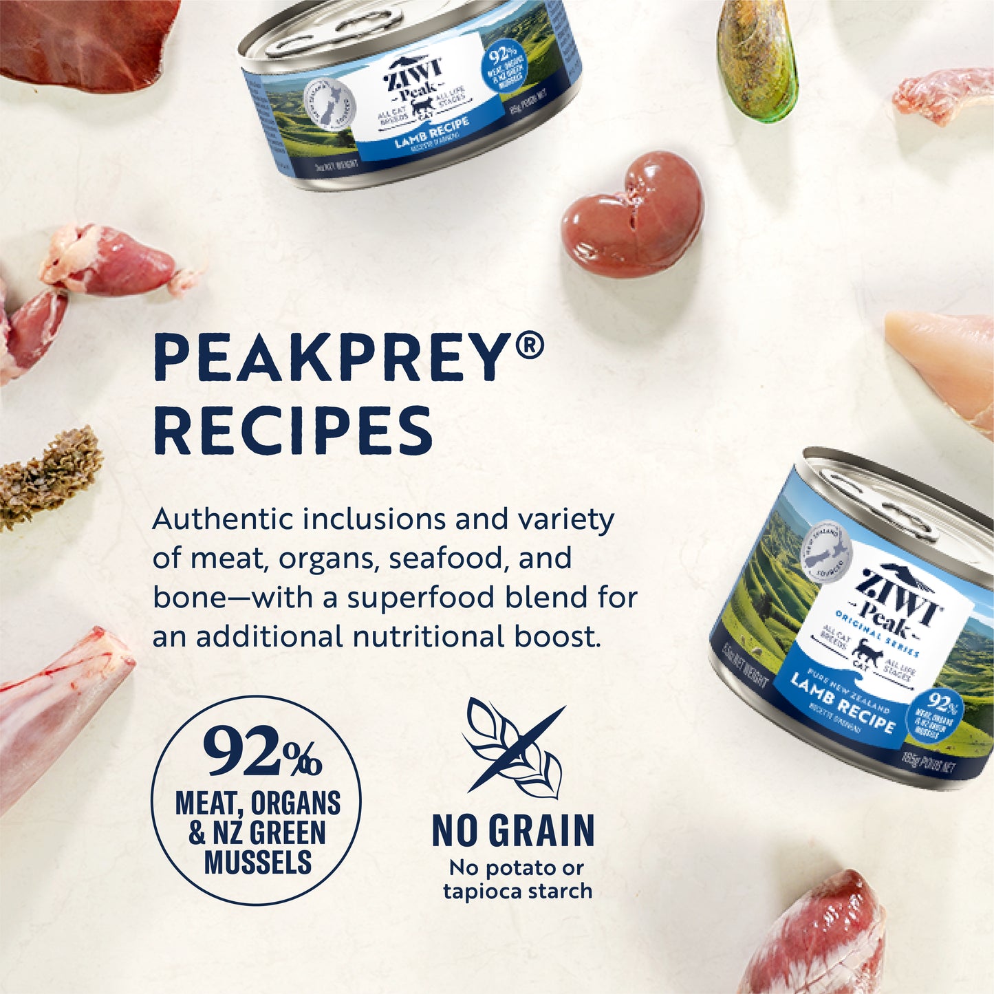 ZIWI Peak® Can Original Series Lamb Recipe for cats