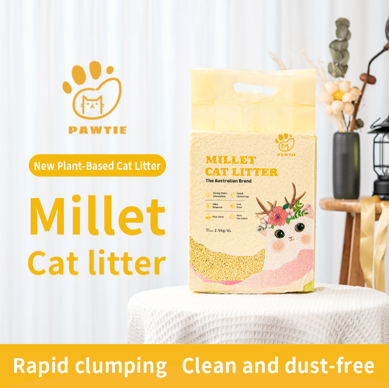 Pawtie Millet Cat Litter