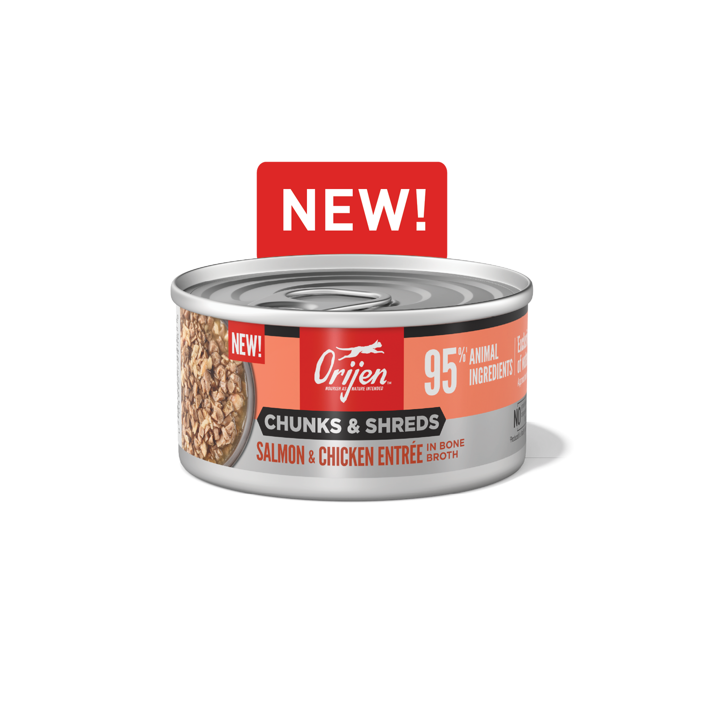 Origen Cat Chunks and Shreds Salmon and Chicken