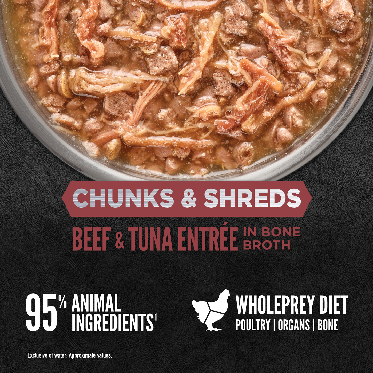 Origen Cat Chunks and Shreds Beef and Tuna