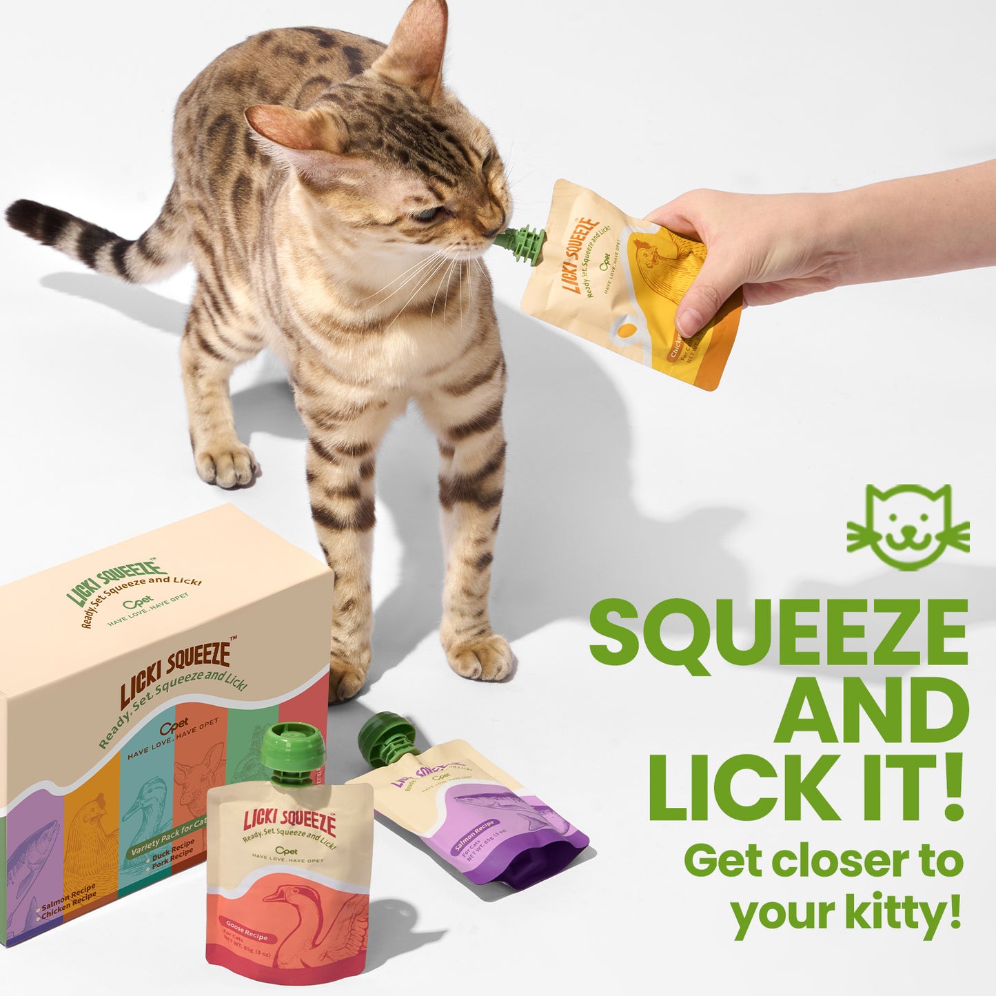 OPET Licki Squeeze 85G x 6