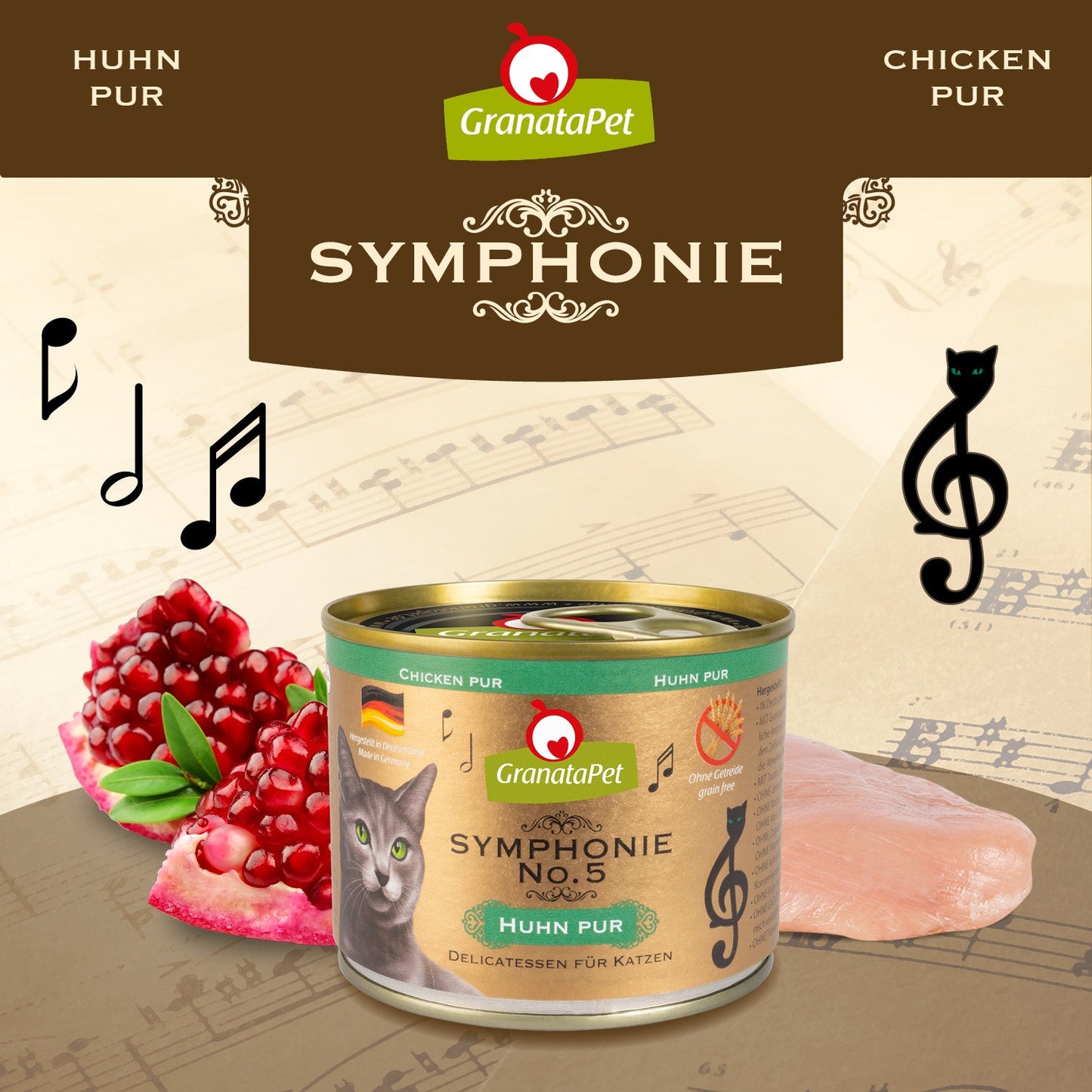 GranataPet Symphonie - No. 5 Chicken PUR