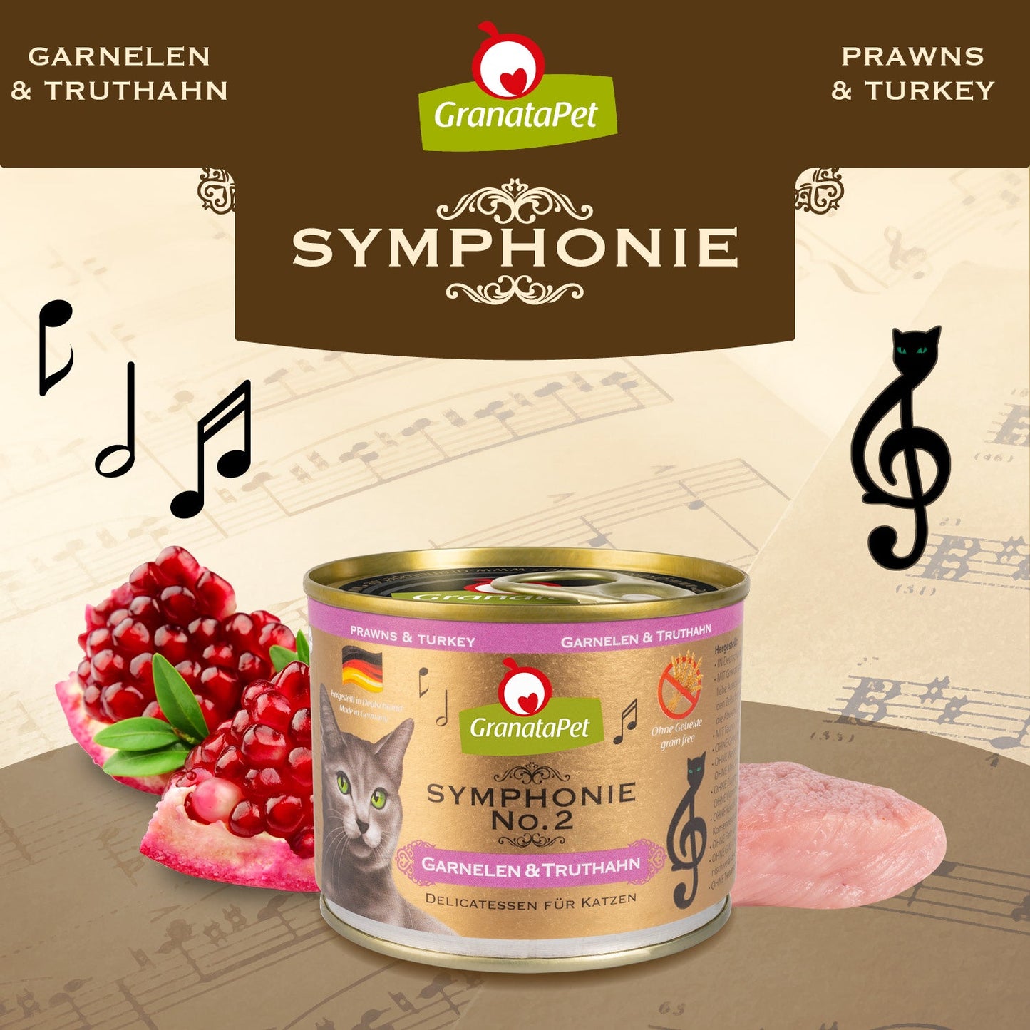 GranataPet Symphonie - No. 2 Prawns & Turkey