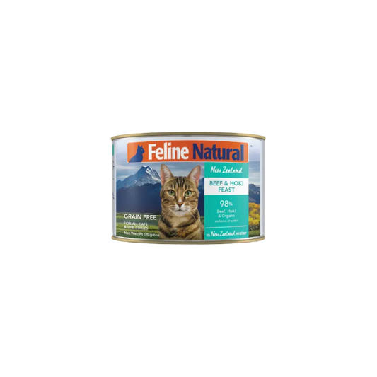 FELINE NATURAL NZ BEEF & HOKI FEAST