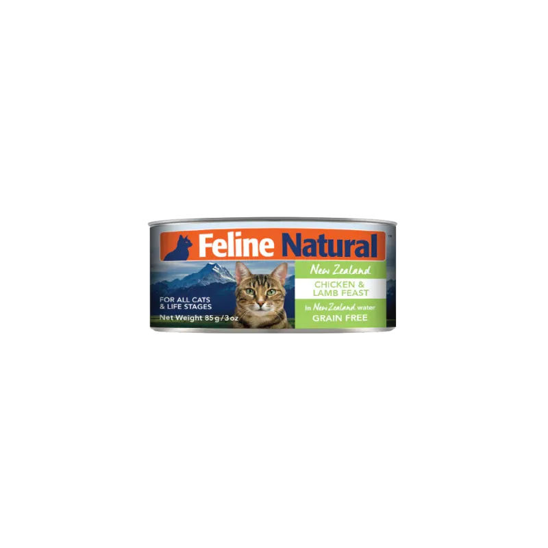FELINE NATURAL NZ CHICKEN & LAMB FEAST