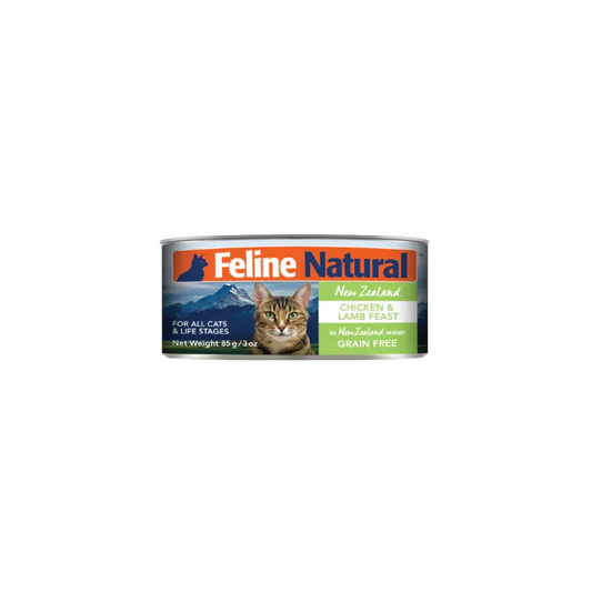 FELINE NATURAL NZ CHICKEN & LAMB FEAST