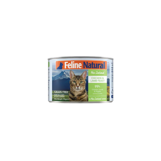 FELINE NATURAL NZ CHICKEN & LAMB FEAST