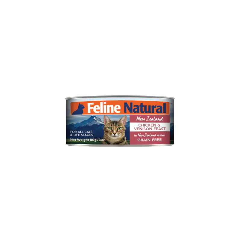 FELINE NATURAL NZ CHICKEN & VENISON FEAST