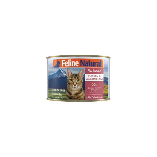 FELINE NATURAL NZ CHICKEN & VENISON FEAST