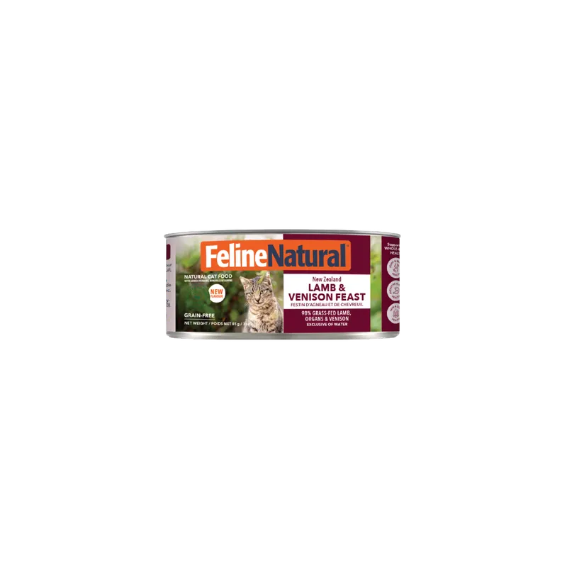FELINE NATURAL NZ LAMB & VENISON FEAST