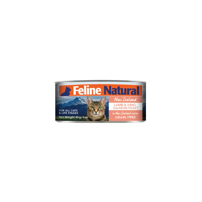 FELINE NATURAL NZ LAMB & KING SALMON FEAST