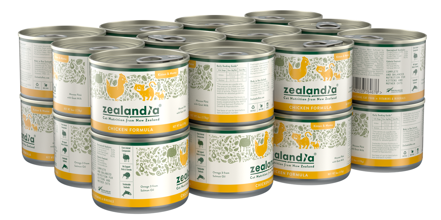 Zealandia Mousse Pate Chicken Formula Kitten & Mama