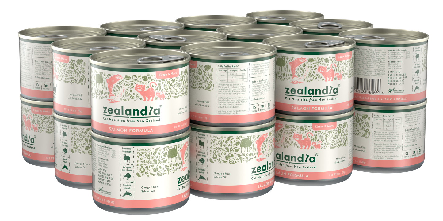 Zealandia Deluxe Salmon Pâté Adult Cat Food