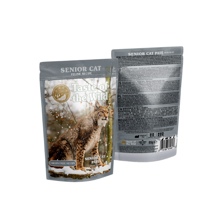 TOW Senior Cat Chicken Pate Pouch 85g x12