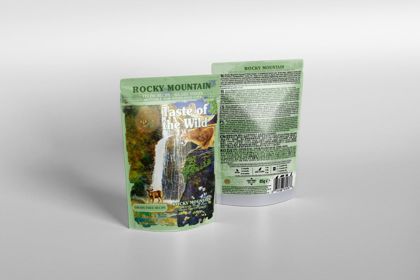 TOW Rocky Mountain Cat Chunks in Gravy Pouch 85g x12