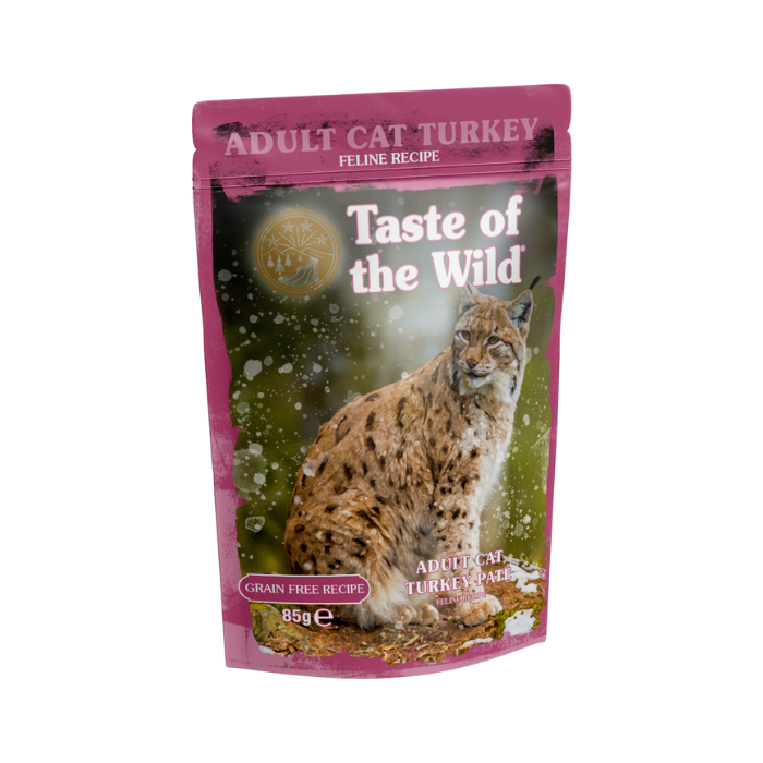 TOW Adult Cat Turkey with Chicken Pate Pouch 85g x12