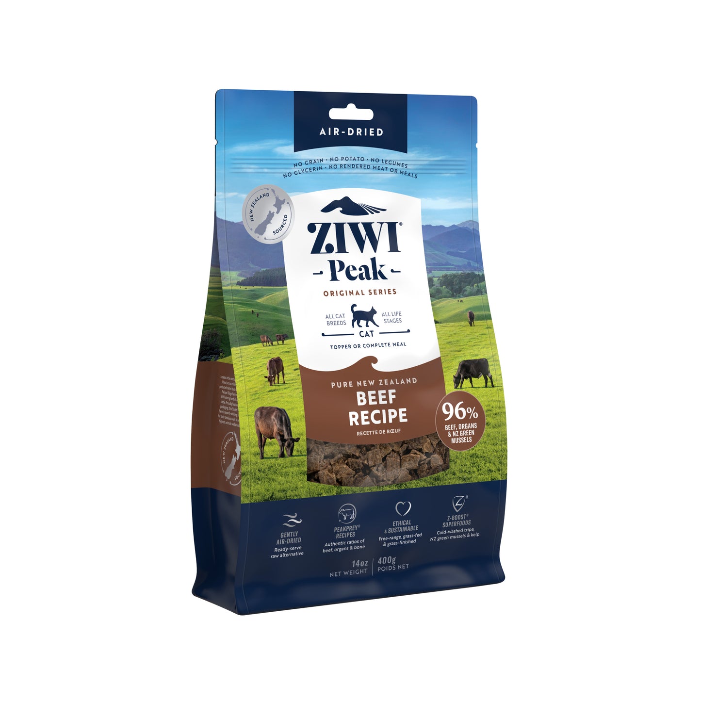 ZIWI Peak® Air-dried  Original Series  Beef Recipe for cats