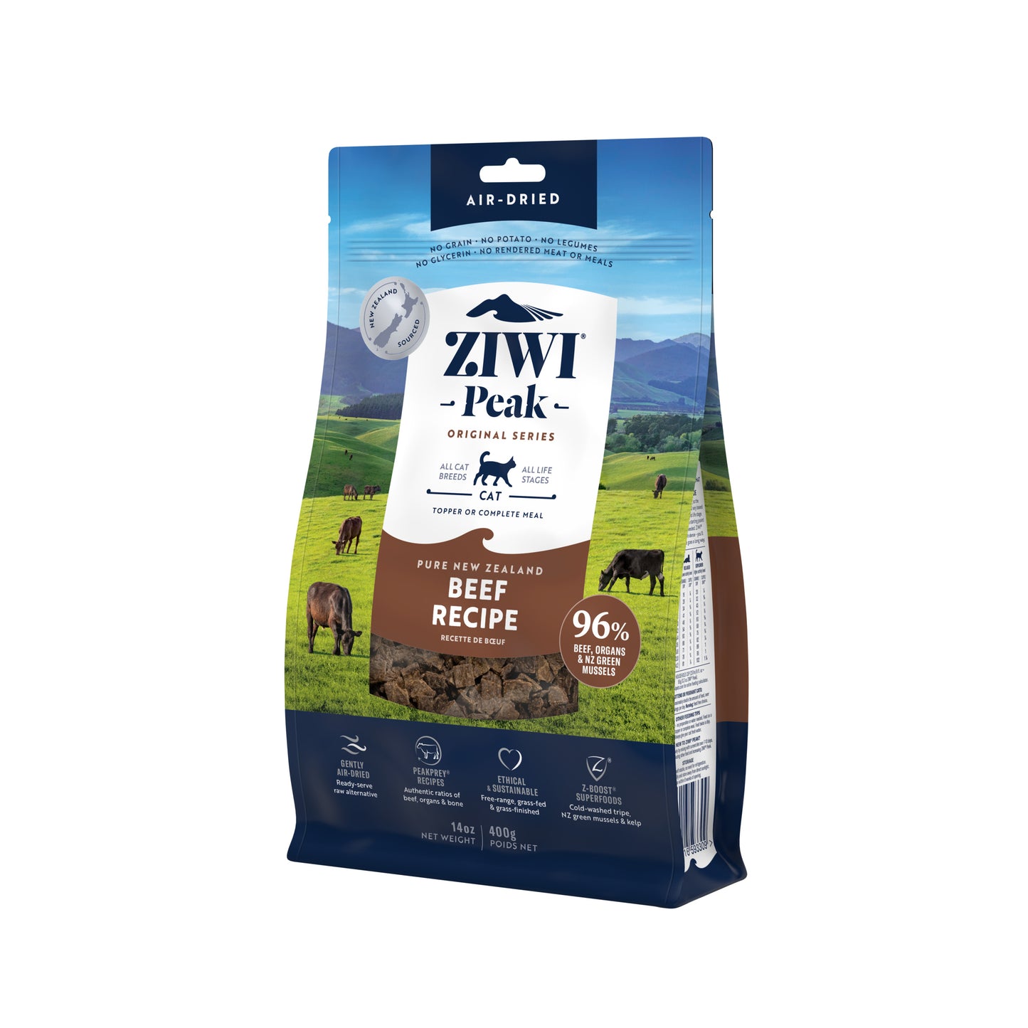ZIWI Peak® Air-dried  Original Series  Beef Recipe for cats