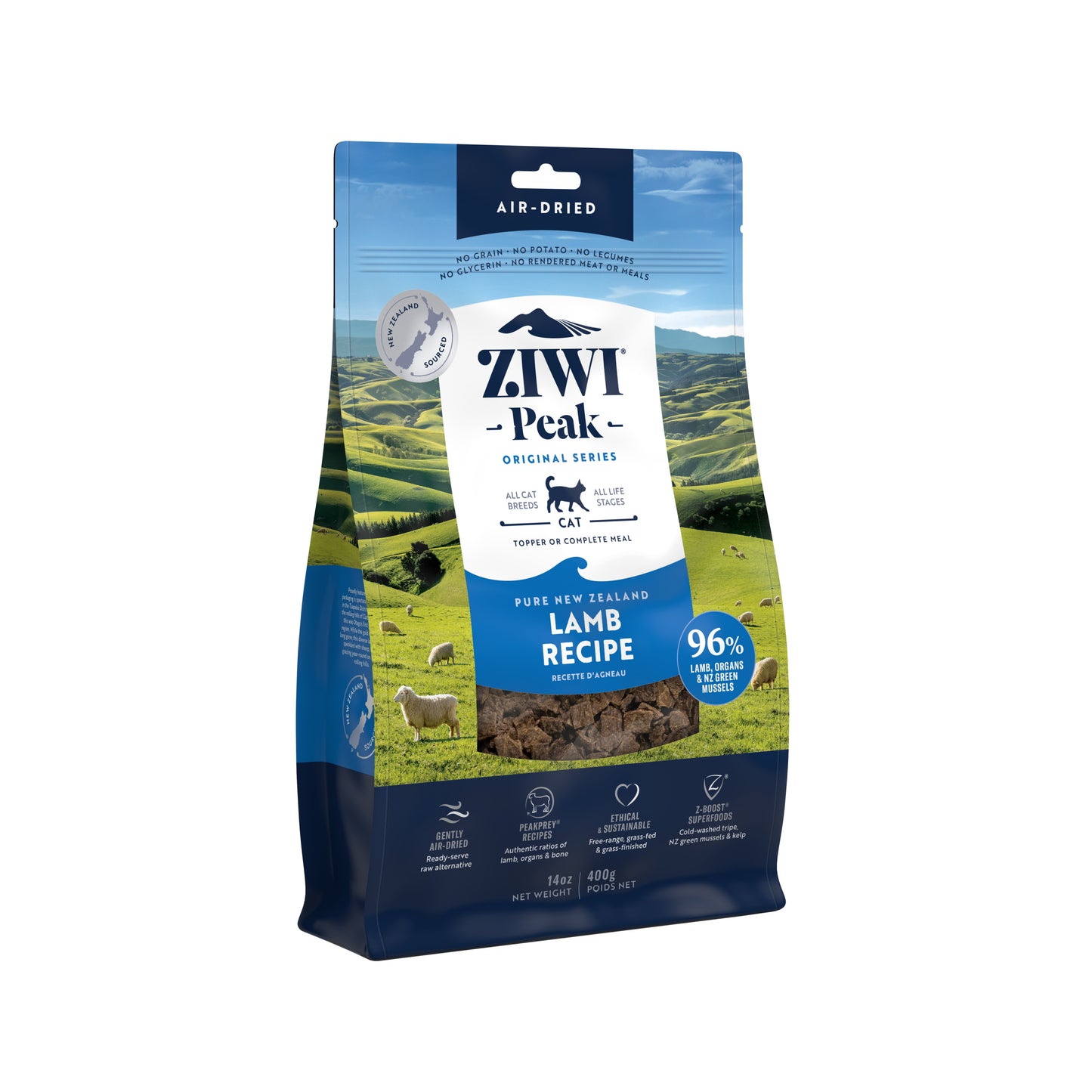 ZIWI Peak® Air-dried  Original Series Lamb Recipe for cats
