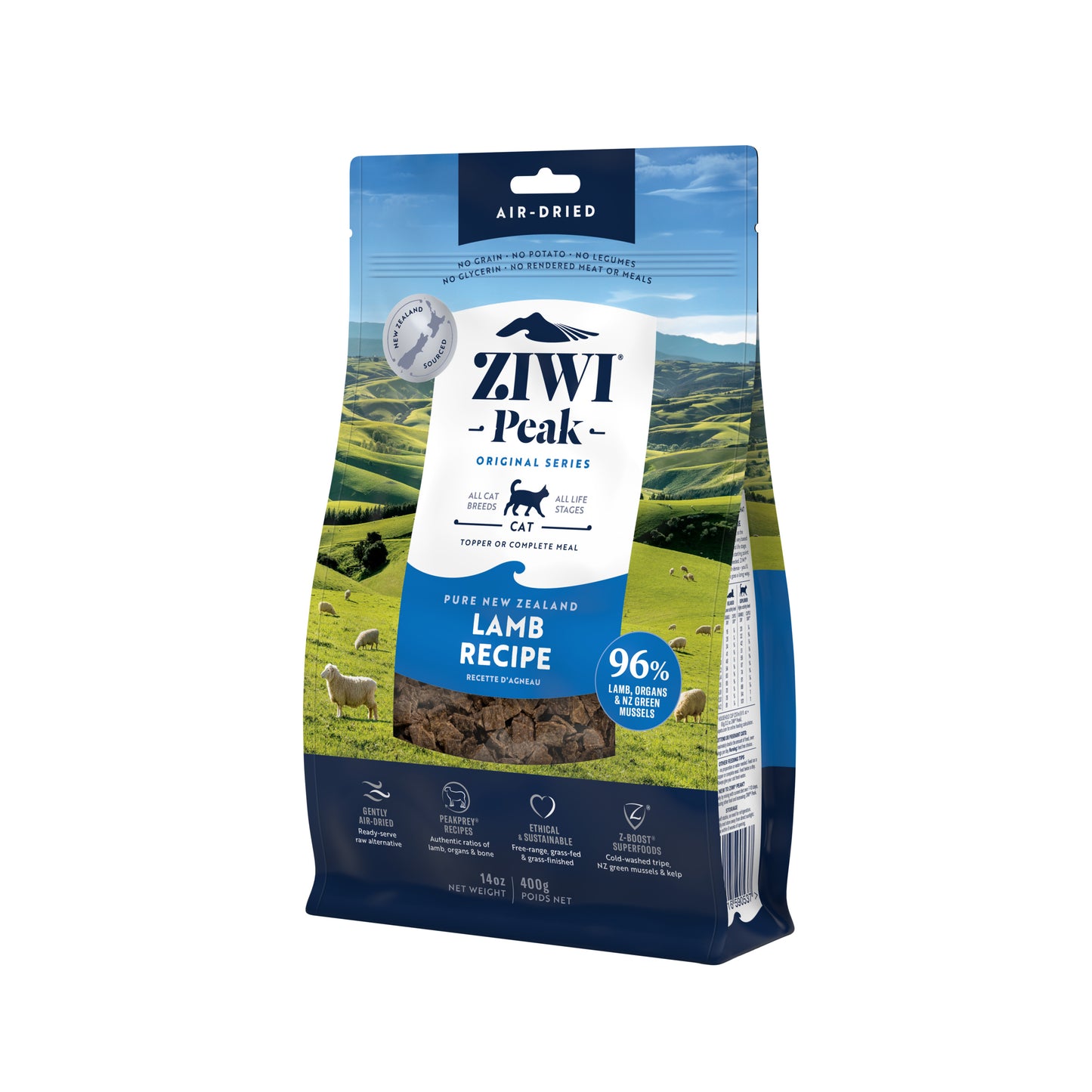ZIWI Peak® Air-dried  Original Series Lamb Recipe for cats