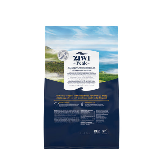 ZIWI Peak® Steam & Dried   Cage-free Chicken with Whole Mackerel Recipe for cats